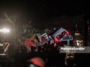 PM ajak semua pihak doakan mangsa tanah runtuh di Ampang dapat diselamatkan Tanah runtuh bukit permai
