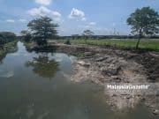 Keadaan Ban Pecah di Taman Sri Muda