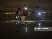 Tangkap Ketam Bulan di Pantai Stulang Laut #DailyLife