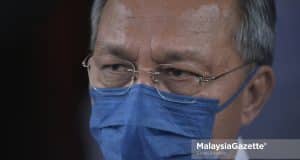 Menteri Besar Johor Hasni Mohammad Onn Hafiz Ghazi Johor state election