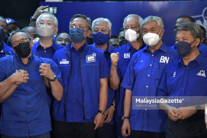 HARI KEPUTUSAN BN COMMAND CENTRE PRN JOHOR