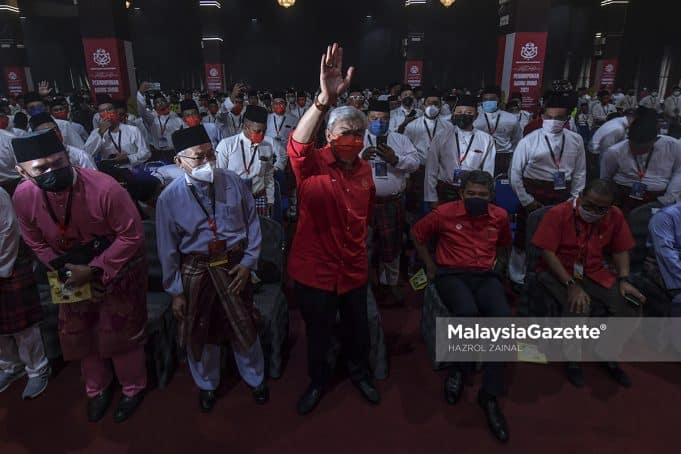 UMNO General Assembly PAU 2021 Ahmad Zahid Hamidi GE15 Johor Menteri Besar