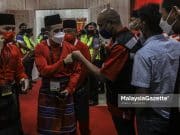 Naib Ketua Pemuda UMNO, Shahril Sufian Hamdan selepas perasmian Perhimpunan Agung UMNO 2021 di Pusat Dagangan Dunia Kuala Lumpur (WTCKL). Foto AMIRUL SHAUFIQ, 18 MAC 2022.