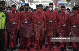 Suasana Perasmian Perhimpunan Agung UMNO #PAU2021