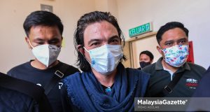 Former nasyid singer and composer, Yassin Sulaiman pleads not guilty at the Petaling Jaya Sessions Court to growing 17 cannabis plants in his house in Kota Damansara. PIX: MOHD ADZLAN /MalaysiaGazette / 31 MARCH 2022. cannabis drug offences ganja