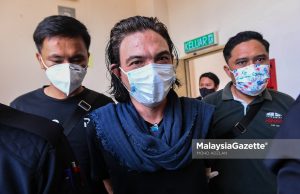 Former nasyid singer and composer, Yassin Sulaiman pleads not guilty at the Petaling Jaya Sessions Court to growing 17 cannabis plants in his house in Kota Damansara. PIX: MOHD ADZLAN /MalaysiaGazette / 31 MARCH 2022. cannabis drug offences ganja