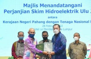 TNB, Kerajaan Pahang meterai perjanjian Skim Hidroelektrik Ulu Jelai