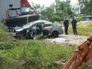 Warga emas maut kereta terjunam jambatan 20 meter