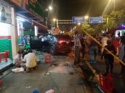 Pelanggan restoran, pejalan kaki cedera dilanggar pemandu mabuk