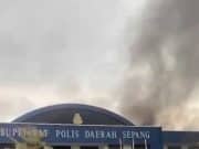 Bilik Siasatan Jenayah IPD Sepang terbakar