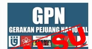 Gerakan Pejuang Nasional GPN Jawapan menerusi aplikasi WhatsApp yang diberikan pejabat Tun Dr Mahathir Mohamad.