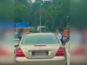 Polis tahan bapa tiga kanak-kanak buat aksi bahaya dalam kereta