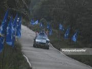 Kereta Kebal BN di Kampung Bongsu Sepadu