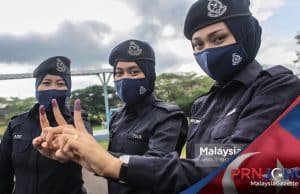 PRN Johor : PRN Johor Semakin Hampir, 11,575 Warga PDRM Mengundi Awal