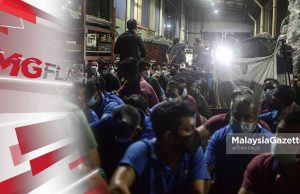 Imigresen Gempur Sarang PATI Anggota Polis Maut Langgar Lori #MGFlash