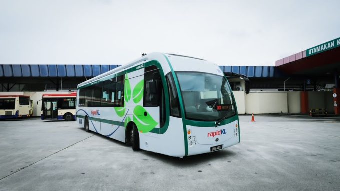 4 bas elektrik Rapid KL di 2 laluan