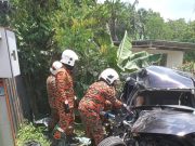 Seorang maut, dua cedera dalam kemalangan dengan lori