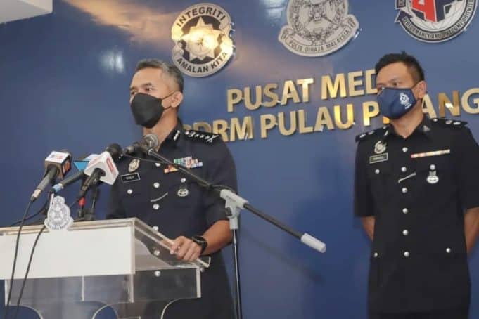 Penang Bayan Baru Police Station Central Lockup detainee narcotics severe skin allergy