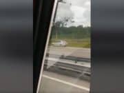 Police seeking witnesses of hit and run, driving against traffic incident at SKVE Hit and run Perodua Bezza SKVE driving against traffic accident