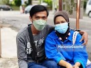 Zaleha hilang suami, rumah sekelip mata