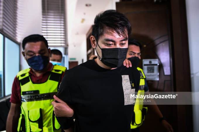 Businessman, Datuk Seri Nicky Liow Soon Hee pleads not guilty to 26 counts of money-laundering charges amounting to RM36 million at the Shah Alam Sessions Court, Selangor. PIX: MOHD ADZLAN / MalaysiaGazette / 12 APRIL 2022.