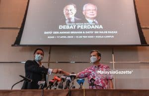 The debate between Datuk Seri Anwar Ibrahim and Datuk Seri Najib Tun Razak is scheduled on 12 May 2022. UM University of Malaya