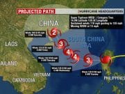Ribut Megi melanda Filipina