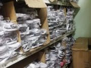 Stok 4,277 kasut, selipar raya berjenama tak sempat masuk bazar