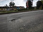 Kerosakan jalan di Taman Puncak Jalil sudah dibaiki