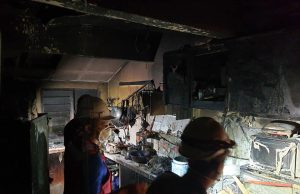 Bapa maut, anak melecur kebakaran rumah teres