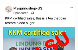 The Ministry of Health (MOH) has never endorsed any product or food which could replace the role of insulin or medicine to treat diabetes and control blood sugar as claimed by the Myspringshop-US Facebook account