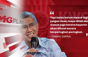 Pembayaran Pengeluaran Khas KWSP Diawalkan Sehari. Polis Cari Mat Salleh Kurang Ajar #MGFlash