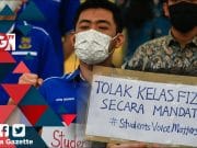 MGNews: Sekarang Bukan Endemik! Mahasiswa UM Bantah Kelas Secara Fizikal