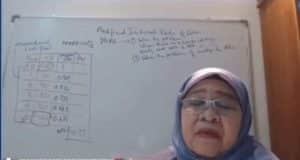 Professor Dr. Roshana Takim UiTM lecturer B40 student group