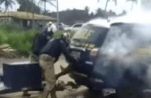 Lelaki lemas dalam but kereta polis cetus kemarahan ramai