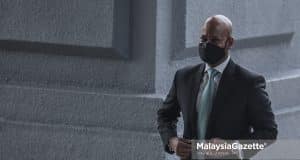 The former Chief Executive Officer of 1MDB, Arul Kanda Kandasamy arrives at the Kuala Lumpur Court Complex. PIX: HAZROL ZAINAL / MalaysiaGazette / 14 JUNE 2022.