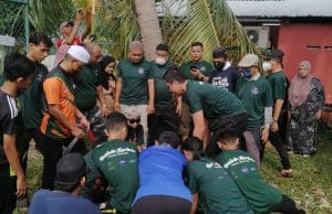 Golongan muda meriahkan majlis korban Taman Kencana