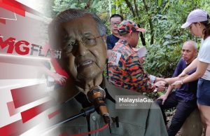 Lumpuh Ketika Daki Bukit Wawasan. Tun M Wakaf Tanah Kubur #MGFlash