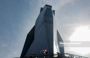Merdeka 118 Tower is the second tallest building in the world after Burj Khalifa and it is expected to be fully completed before the end of 2022. PIX: MUHD NA’IM / MalaysiaGazette / 16 AUGUST 2022.