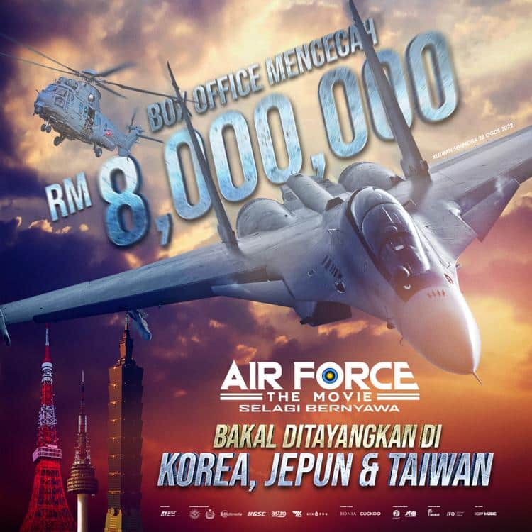 Air Force The Movie: Selagi Bernyawa kutip RM8 juta