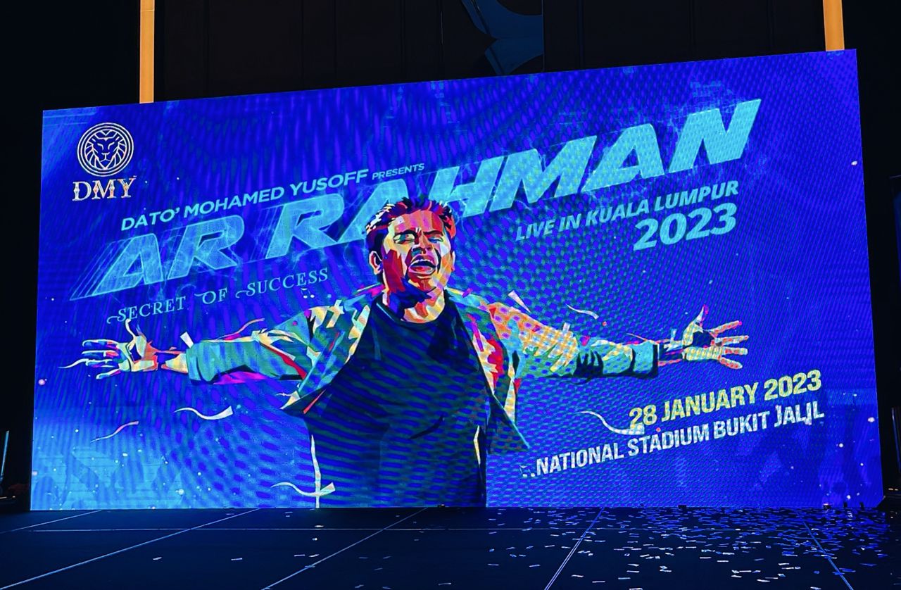 Konsert AR Rahman bakal gegar Bukit Jalil awal tahun depan