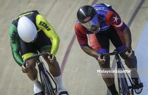 Atlet Berbasikal Trek Dari Johor Pamer Aksi Cemerlang #SUKMAXX