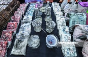 Bukit Aman rampas dadah bernilai RM8.76 juta dalam tempoh dua minggu