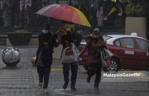 Ribut petir, hujan lebat tiga kawasan di Selangor