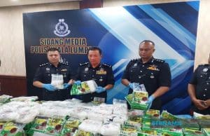 Polis rampas 237kg syabu bernilai lebih RM8 juta, tahan 7 lelaki