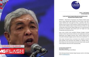Helikopter Bersama Juruterbang Hilang. BN Tidak Berdendam #MGFlash