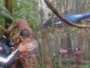 Semua penumpang helikopter selamat