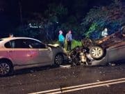 Lelaki maut selepas kereta terbalik