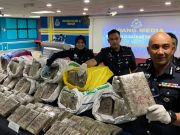 Polis rampas ganja RM1.4 juta, tahan dua nelayan
