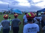 Pesawat Korean Air tersasar landasan